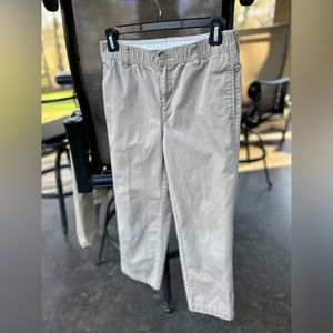 Lands end boys chino uniform pants size 14